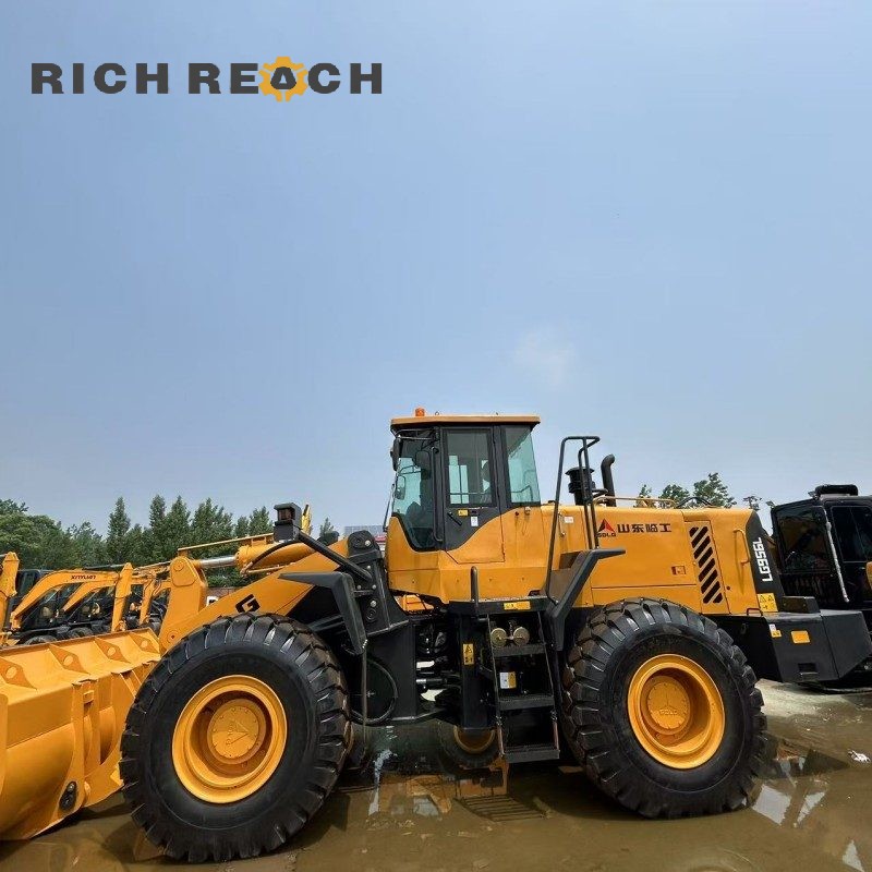 Chassis and axle of a 2020 SDLG 956L wheel loader, priced at $20,833, Richreach certified